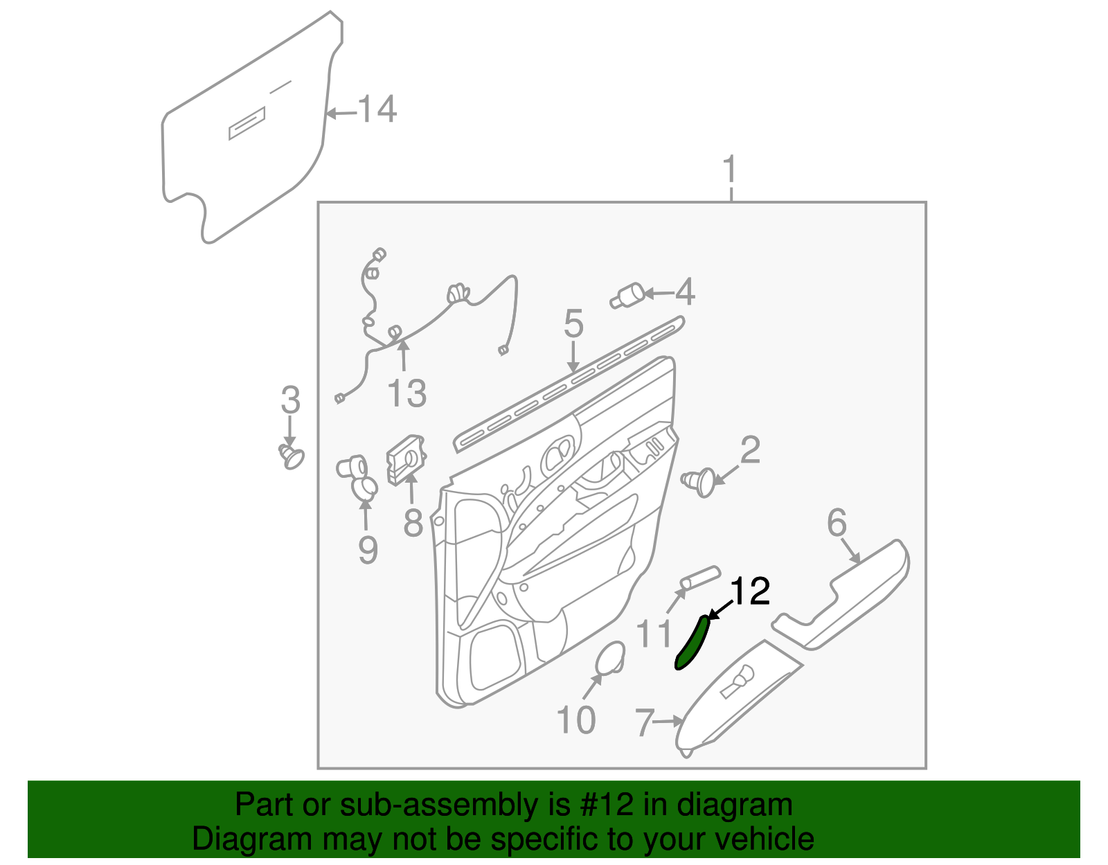 Courtesy Lamp - Kia (92641-4D010)