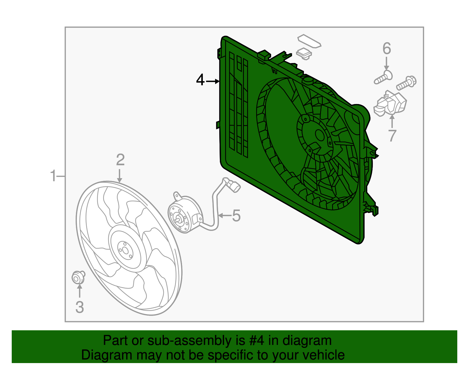 Fan Shroud - Kia (25350-3R200)