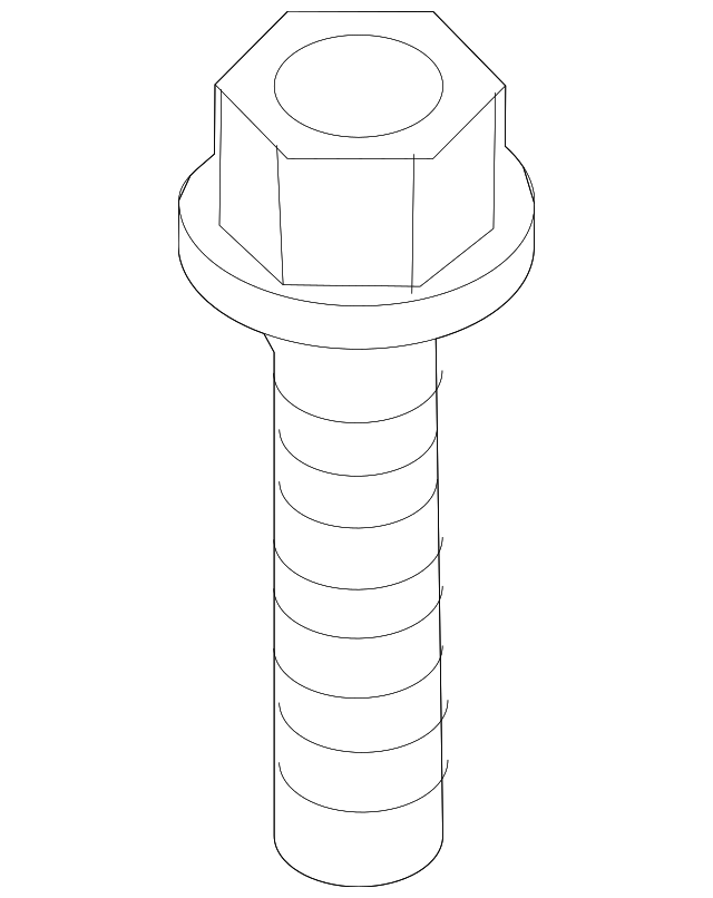 Hinge Bolt - Kia (MB455-58225)