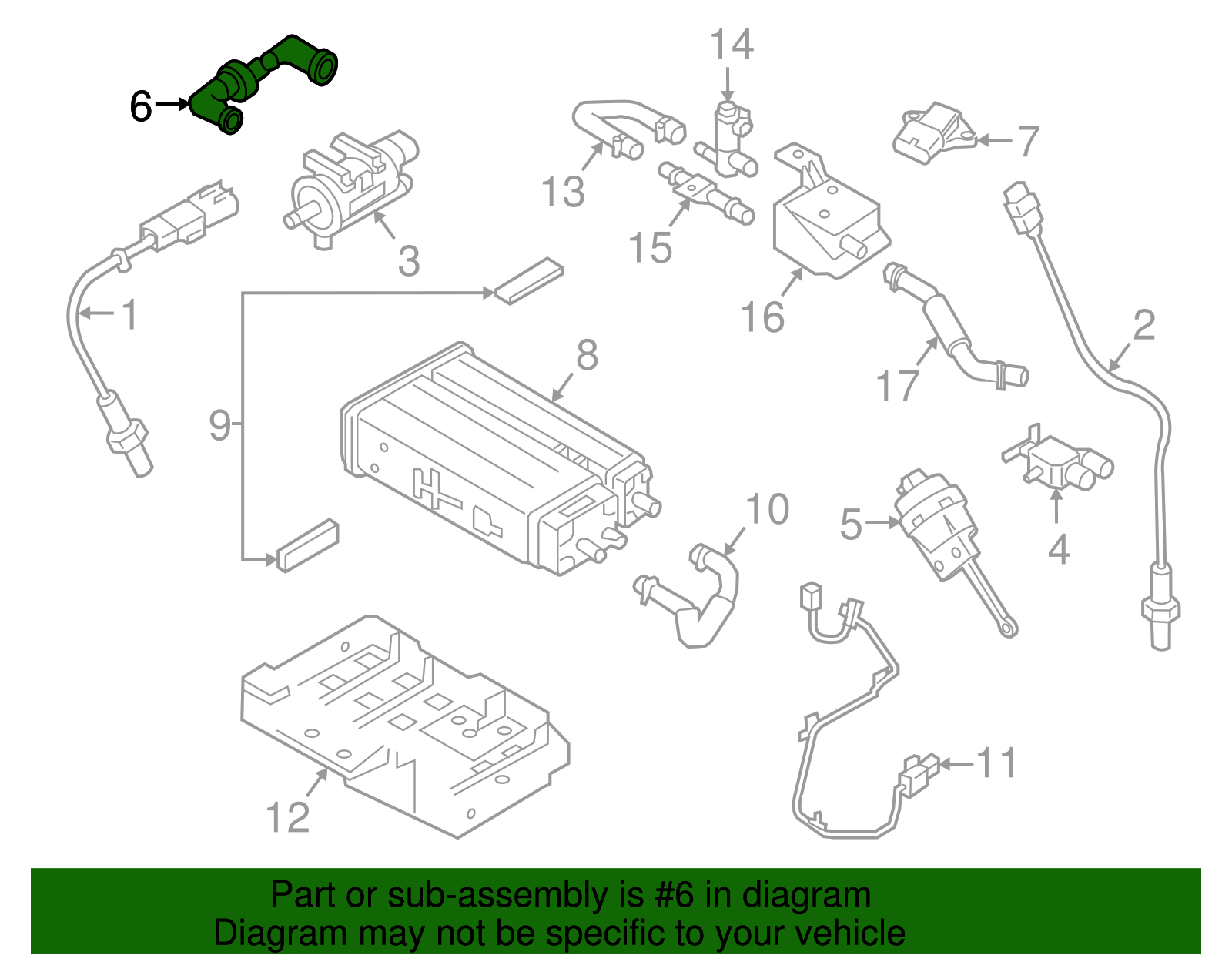 Check Valve - Kia (28350-3C300)