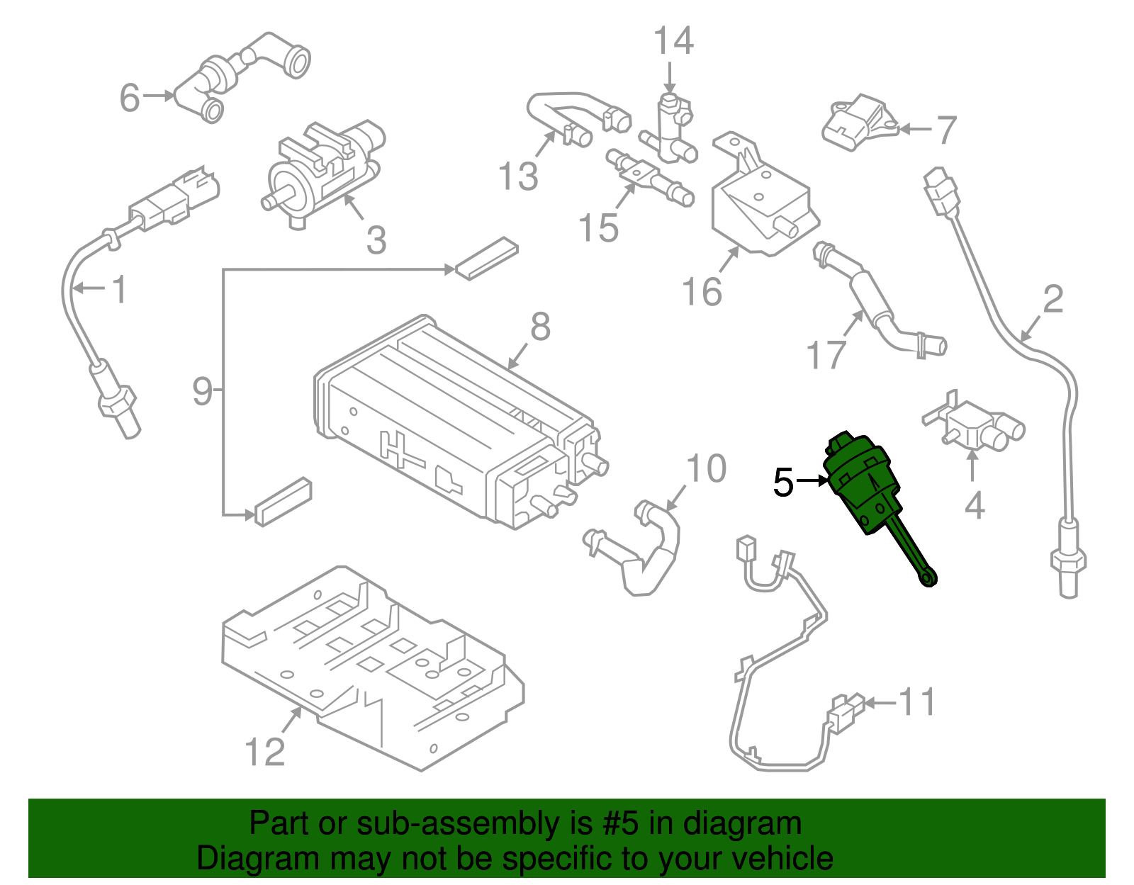 Vacuum Actuator - Kia (29238-3C300)