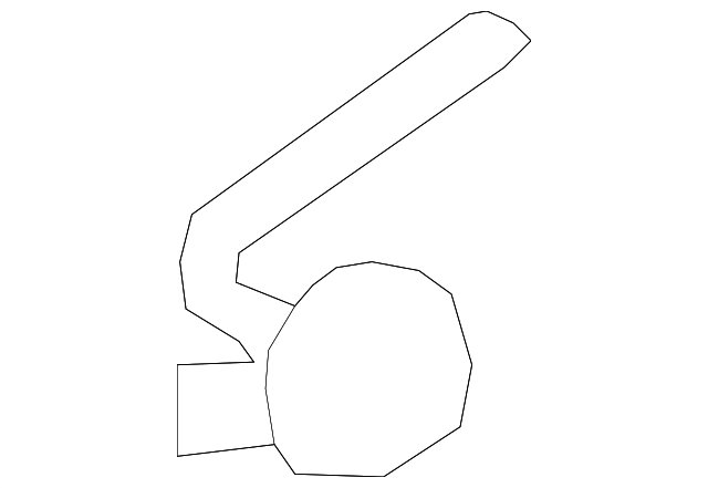 Pillar Trim Cap - Kia (86187-B2100)
