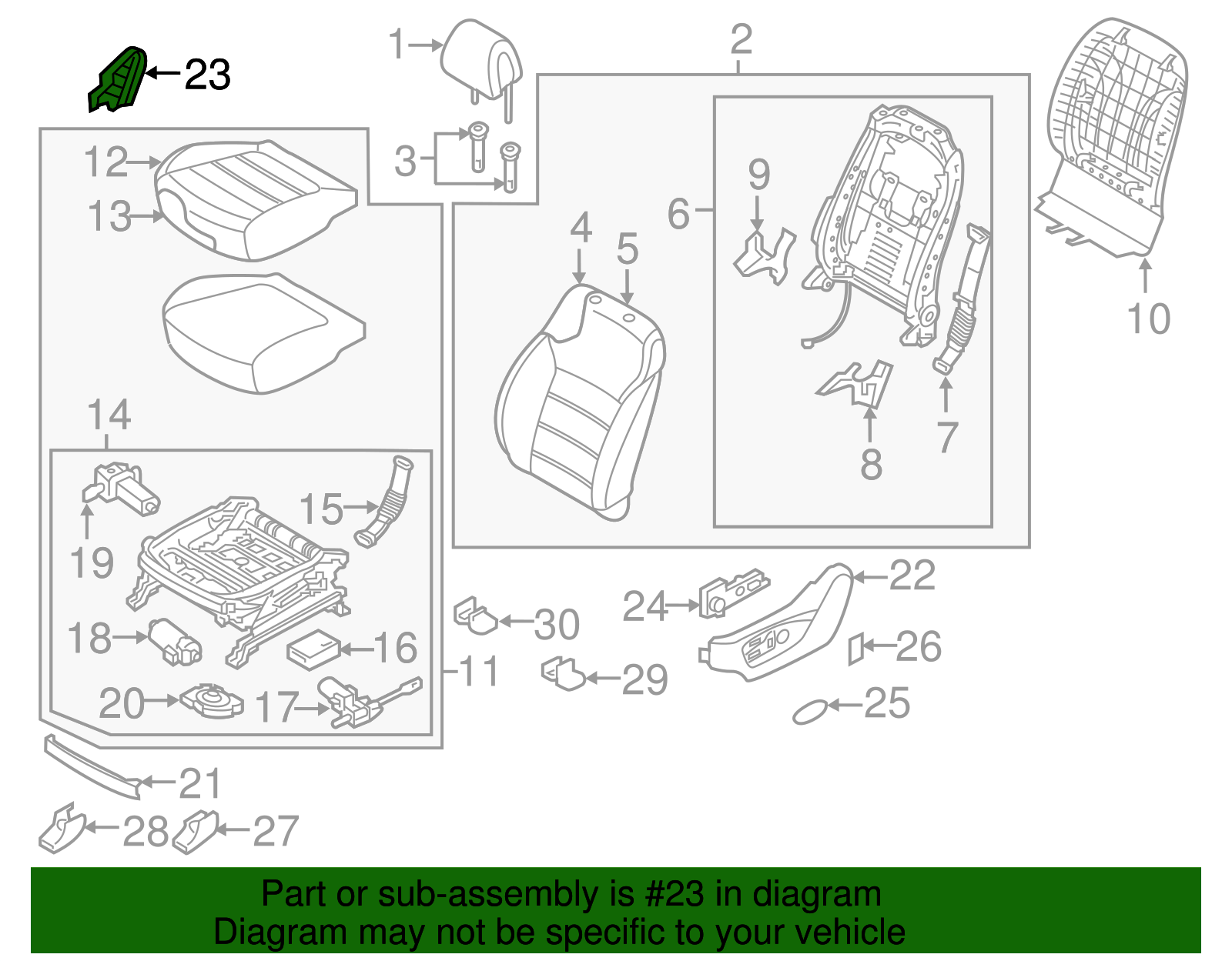 Inner Cover - Kia (88192-C6000WK)