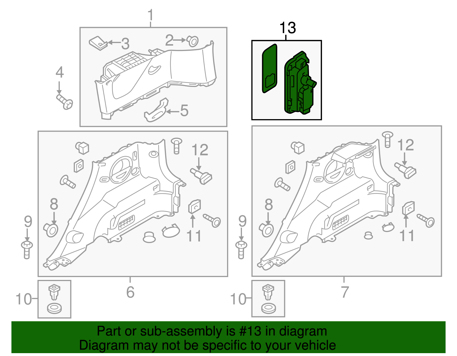 Cargo Lamp - Kia (92620-B2000)