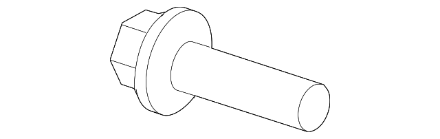 Seat Belt Lap And Shoulder Belt Bolt - Kia (11403-06121)