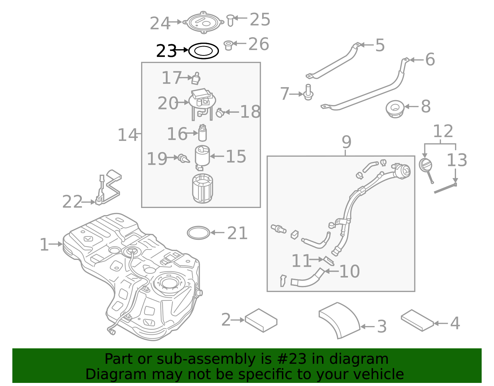 Lock Ring - Kia (31152-0W000)