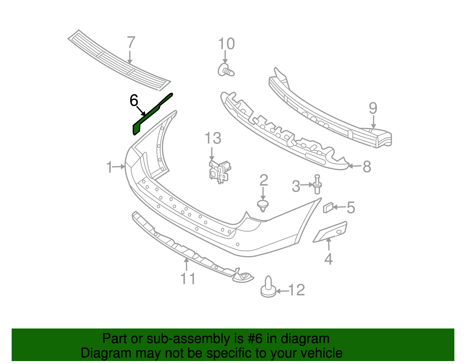 Upper Bracket - Kia (86661-4D000)