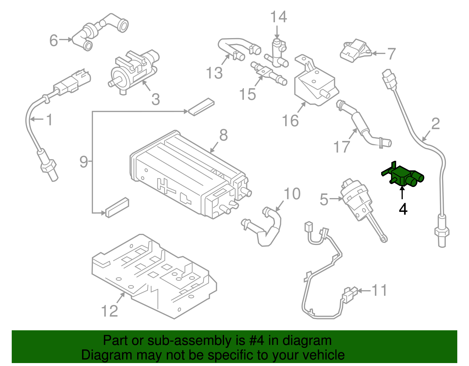 Solenoid Valve - Kia (39461-3C200)
