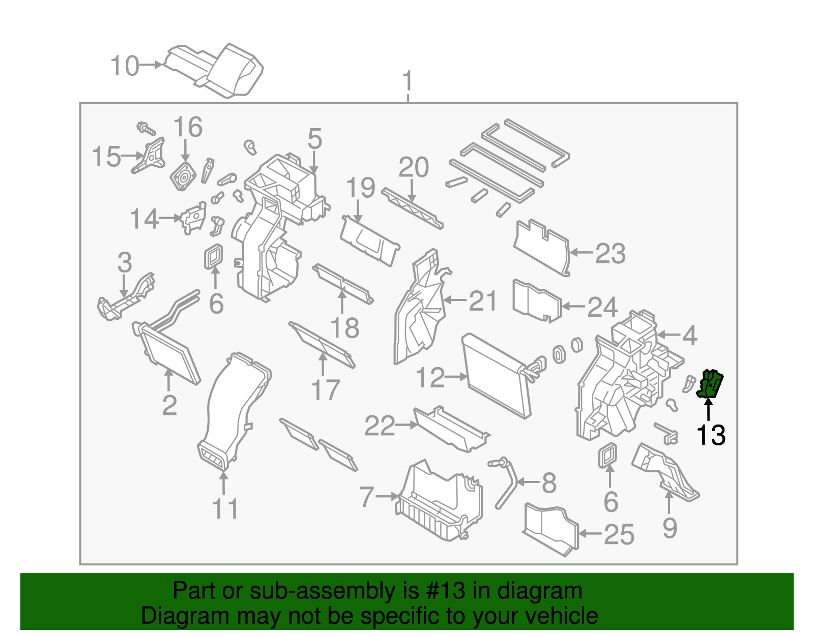 Actuator - Kia (97161-1UAA0)
