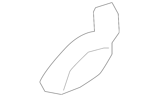 Upper Center Pillar Trim Hole Cover - Kia (85838-B2000BF3)