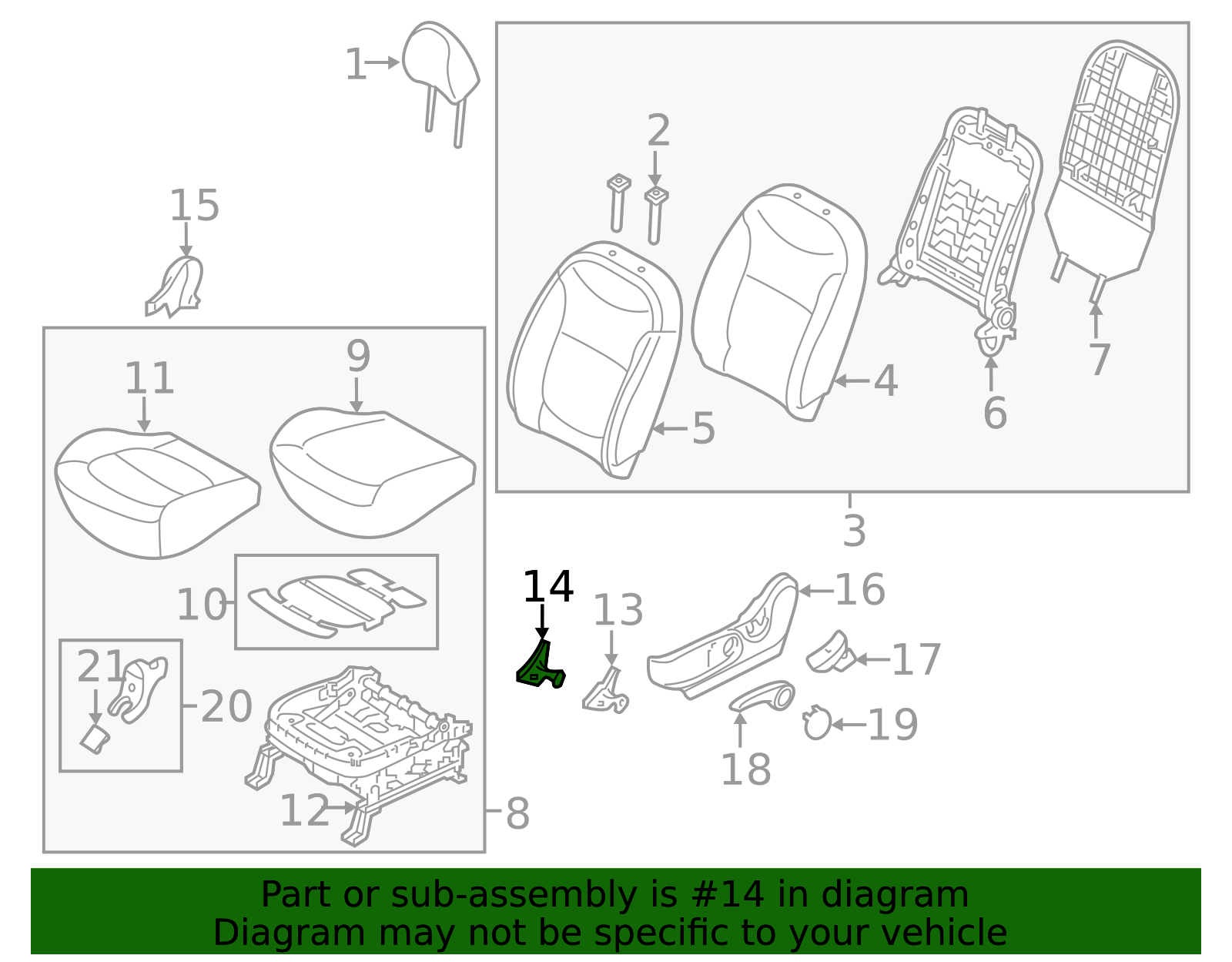 Pivot Cover - Kia (88293-B2000GA3)