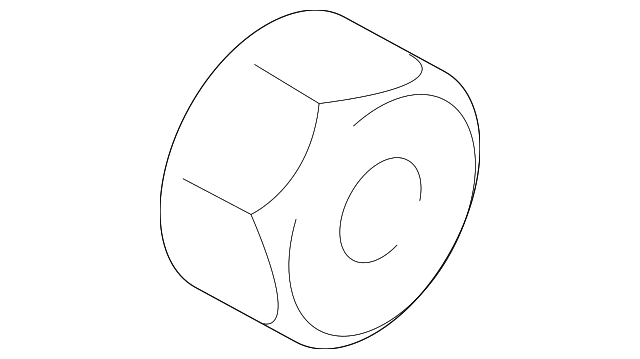 Side Glass Nut - Kia (87879-4D000)