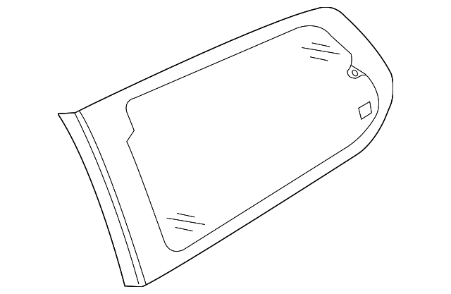 Side Glass - Kia (87820-4D020)