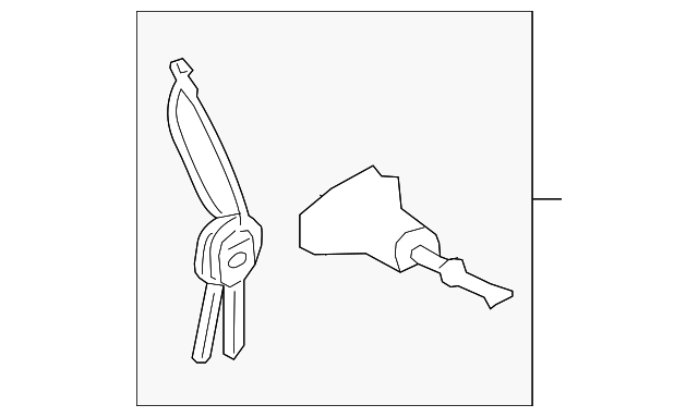 Lock Cylinder - Kia (81970-3RC00)