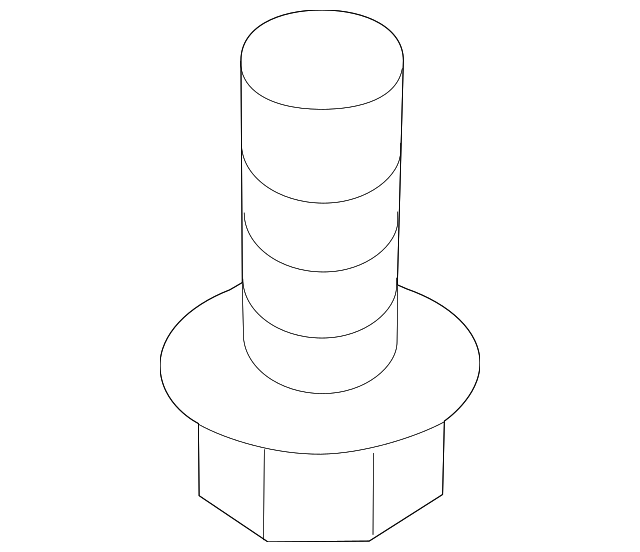 Sunroof Assembly Bolt - Kia (11254-06181)