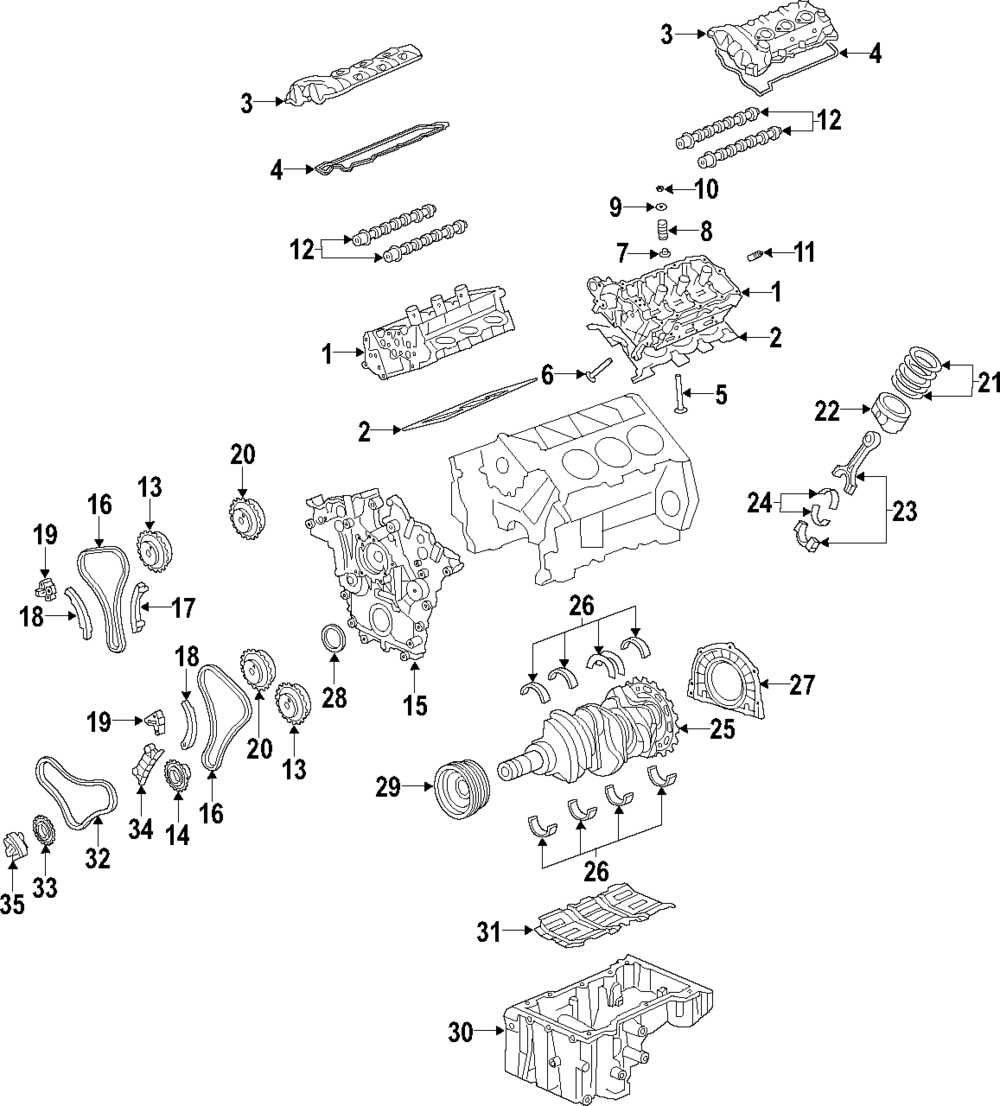 Crankshaft Gear - Kia (23122-3C100)