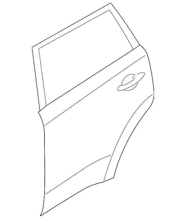 Door Shell - Kia (77003-B2010)