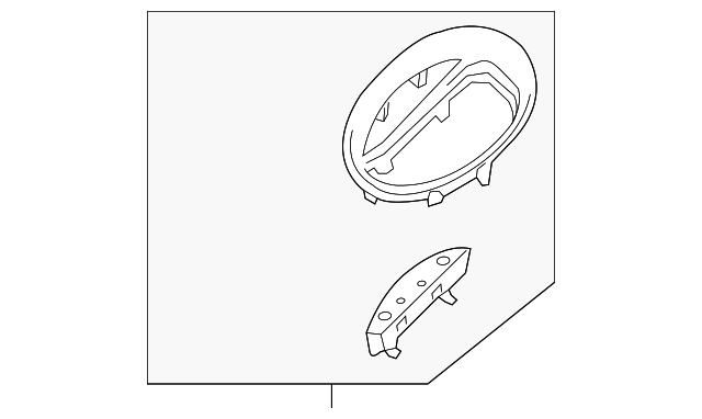 Indicator Housing - Kia (84654-B2000ASB)