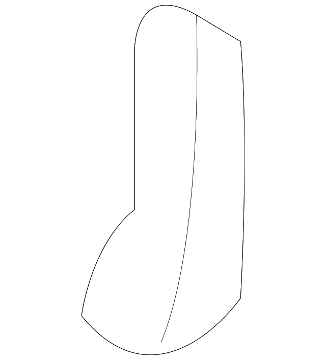 Handle, Inside - Kia (83610 4D100BQ)