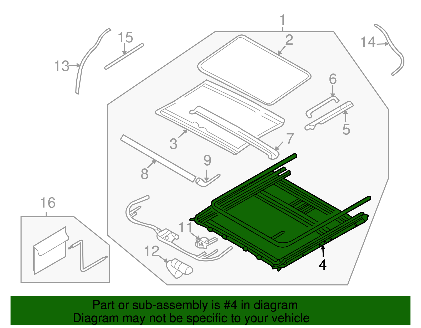 Frame Assembly - Kia (81620-4D030)