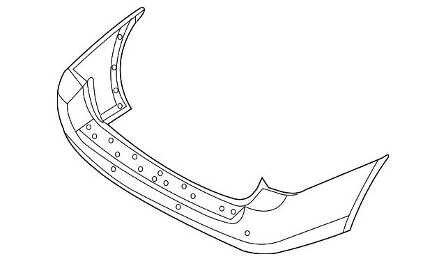 Bumper Cover - Kia (86611-4D001)