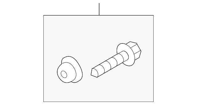 Door Trim Panel Screw - Kia (82313-2D000HU)