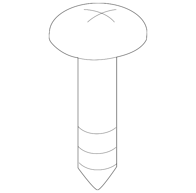 Door Trim Panel Screw - Kia (12492-05123)
