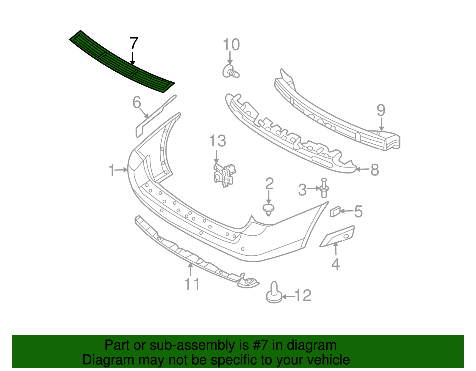 Step Cover - Kia (86646-4D000)
