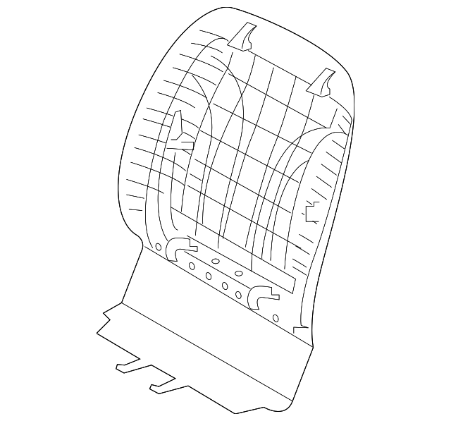 Seat Back Panel - Kia (88391-C6300WK)