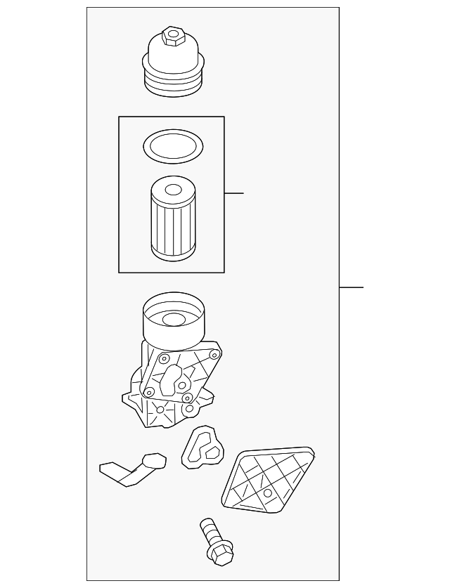 Filter Assembly - Kia (26300-3CAB1)