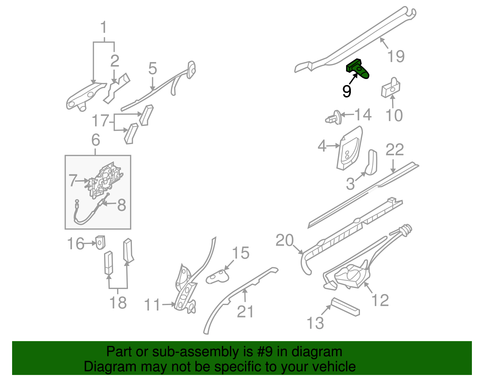 Roller Assembly - Kia (83980 4D000)