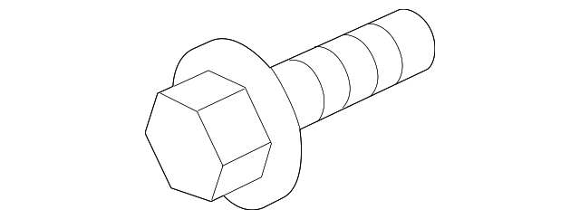 Water Pump Assembly Bolt - Kia (25125-2E270)
