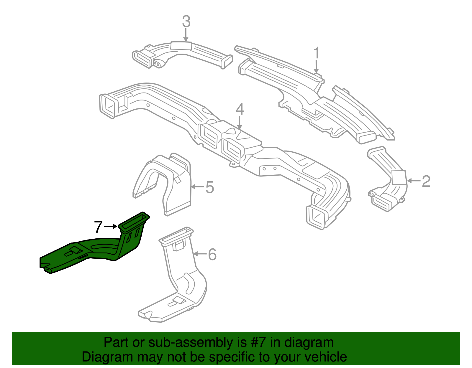 Side Duct - Kia (97360-B2000)