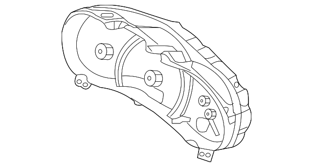 Instrument Cluster - Kia (94011-4D080)