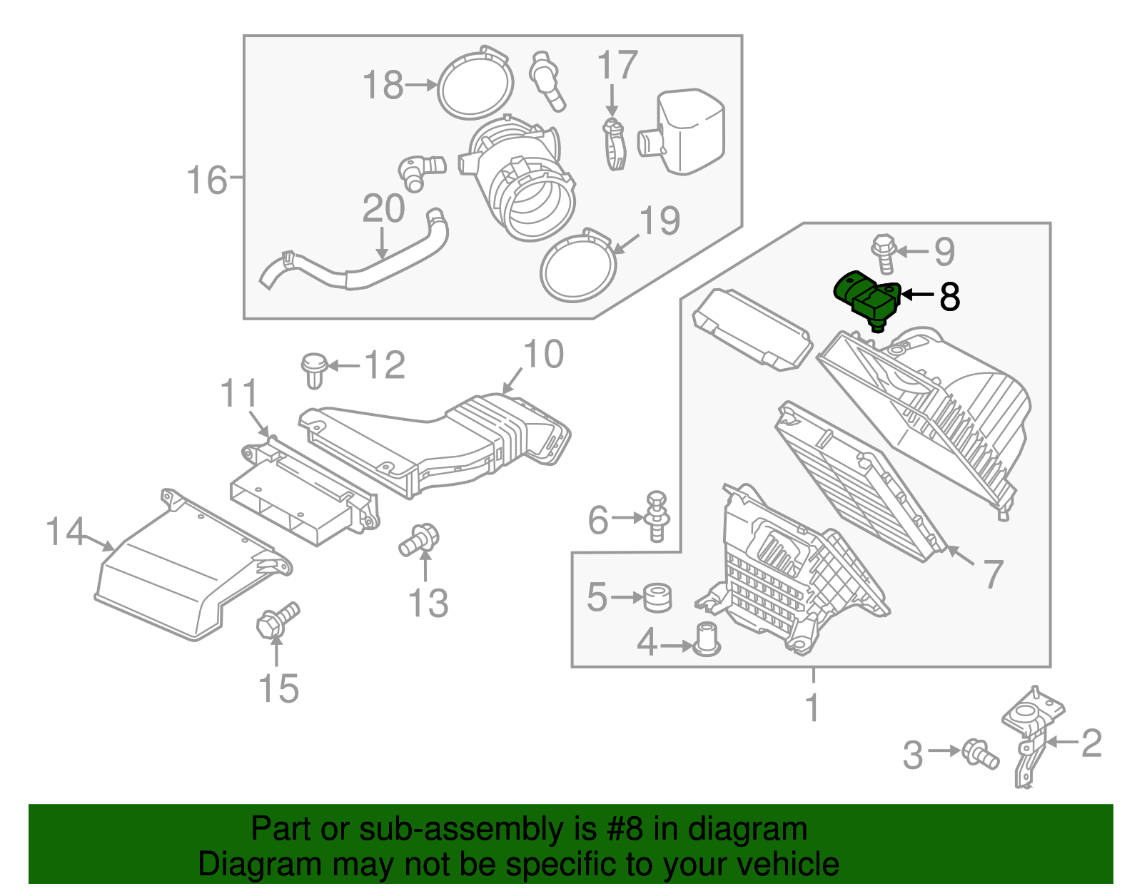 Sensor - Kia (39300-3C300)