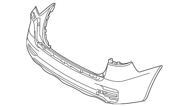 Bumper Cover - Kia (86610-C6210)