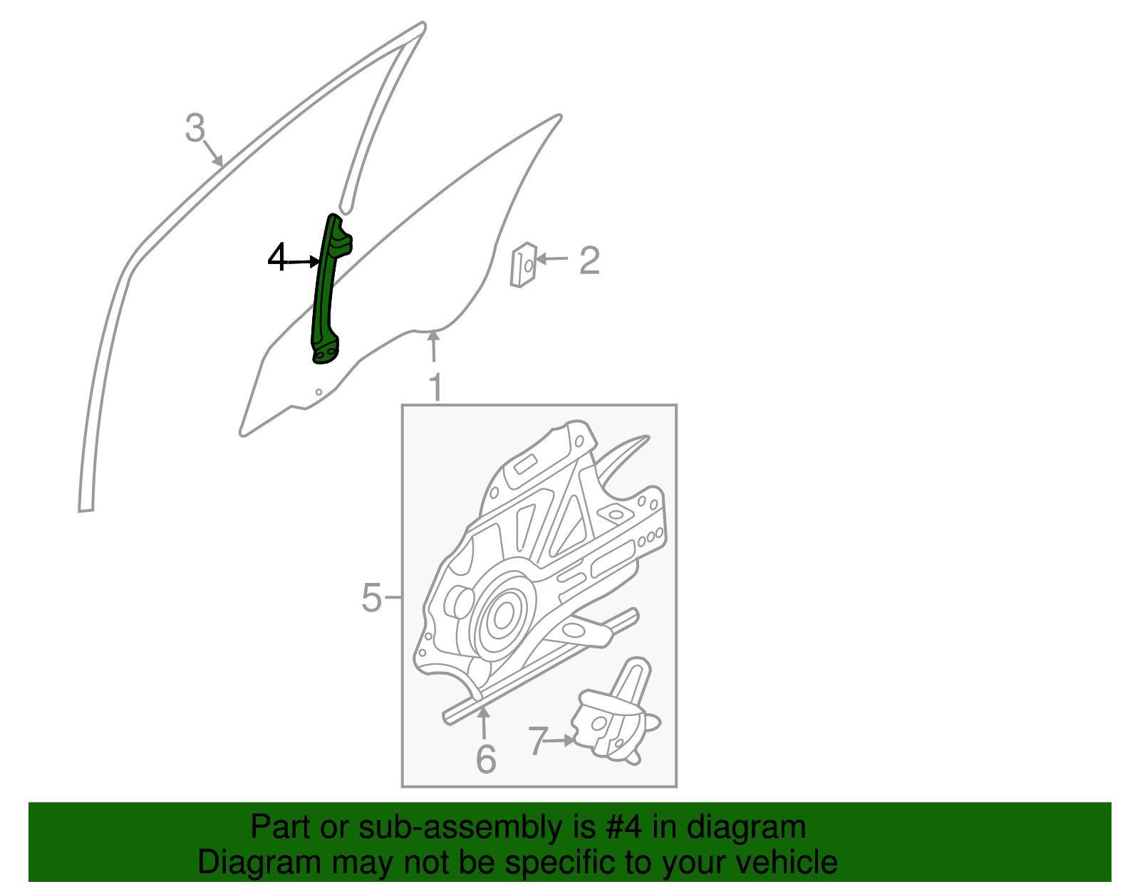 Rear Guide - Kia (82560-4D000)