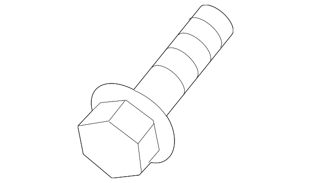 Fuel Pocket Bolt - Kia (11408-06166B)