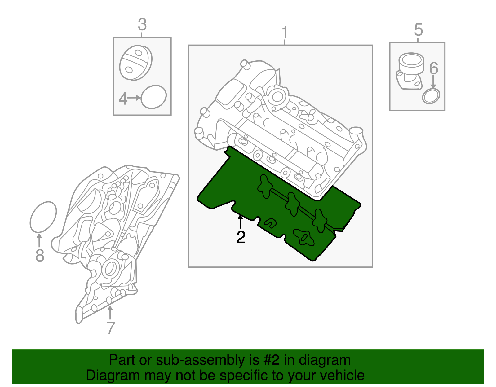 Valve Cover Gasket - Kia (22441 3CGA1)
