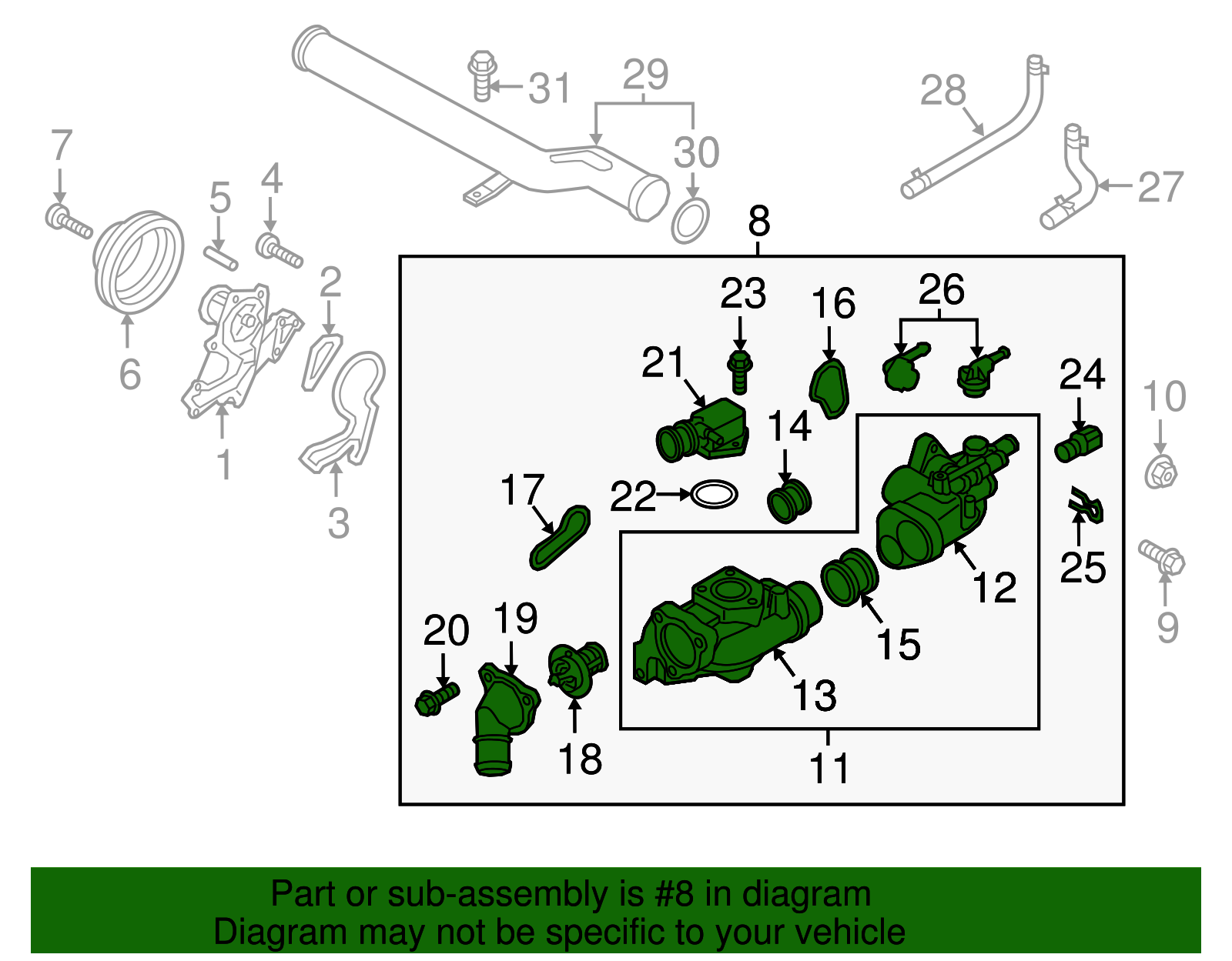 Control Assembly - Kia (25600-3CAE0)