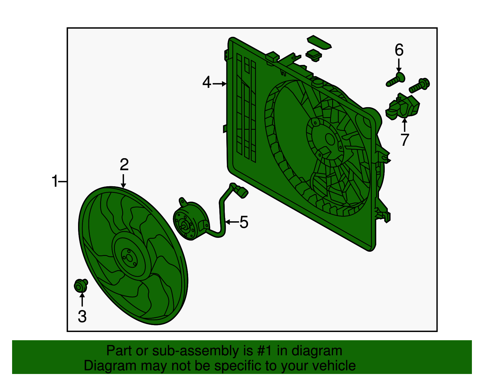 Fan Assembly - Kia (25380-3R500)