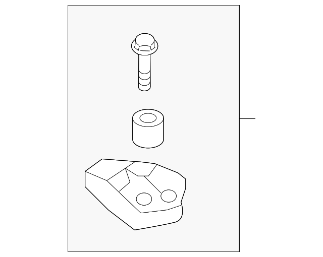 Mount Bracket - Kia (21820-4D501)