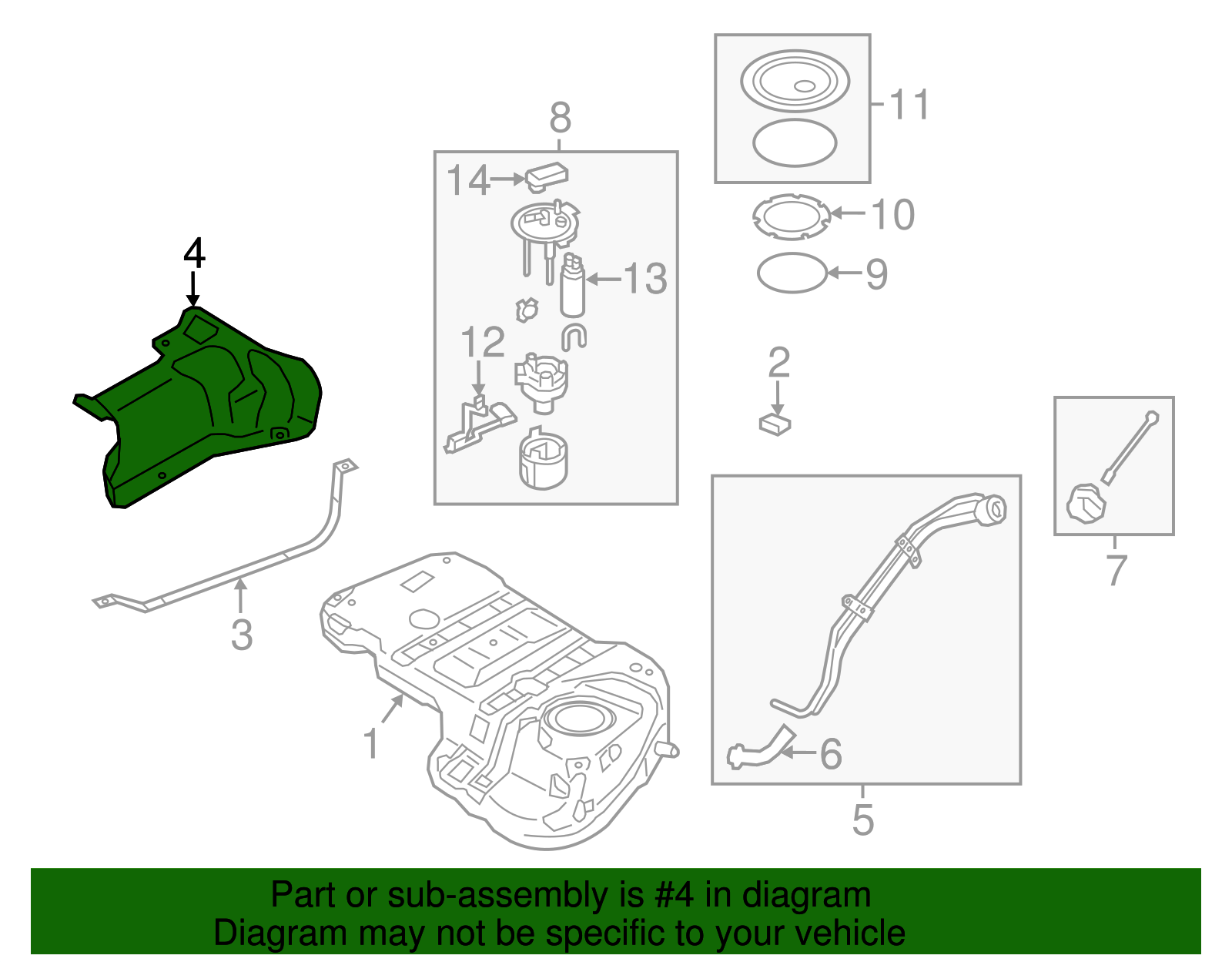 Tank Shield - Kia (31220-4Z000)