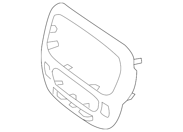Center Bezel - Kia (84740-B2100CA)