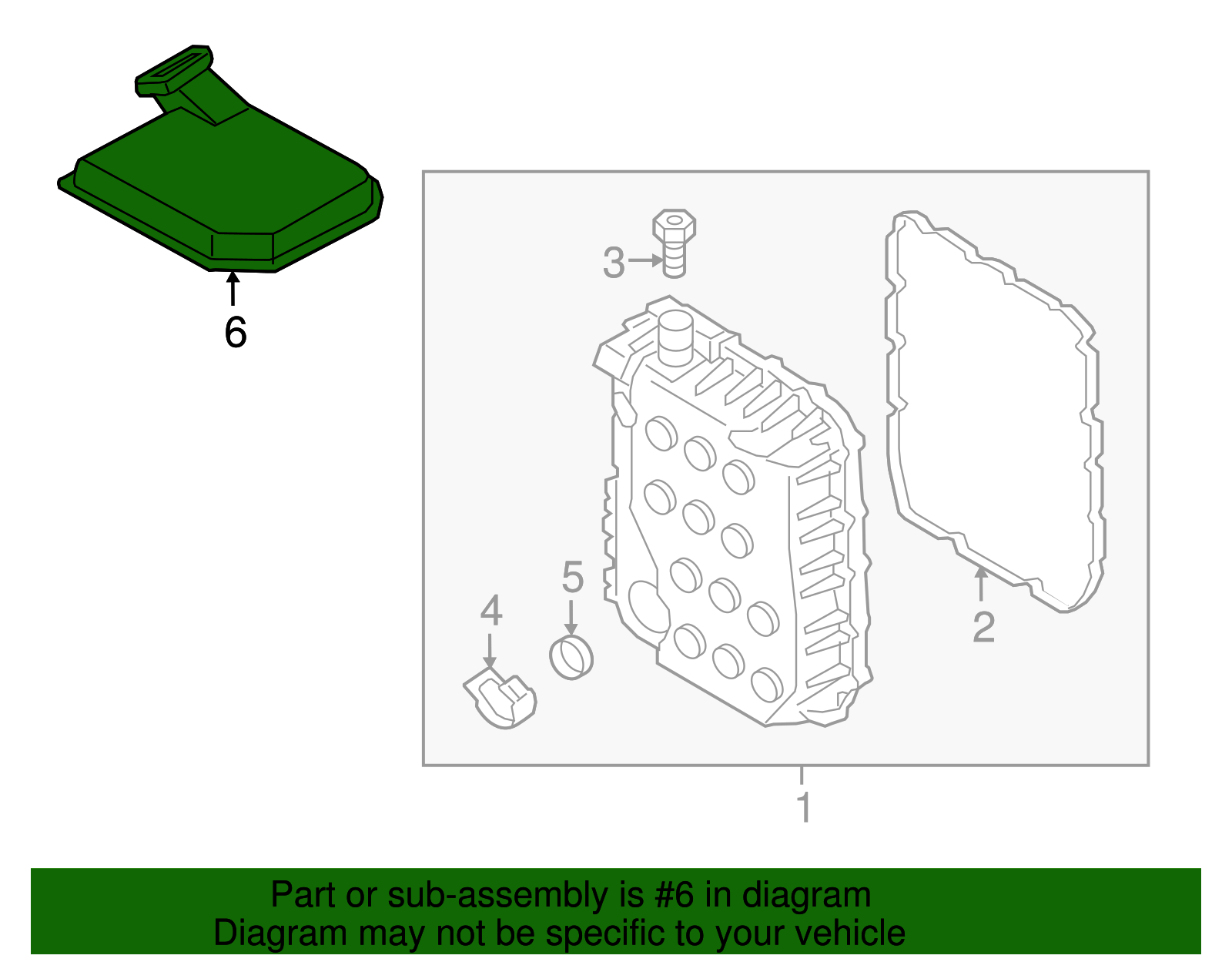 Transmission Oil Filter - Kia (46321-3B010)