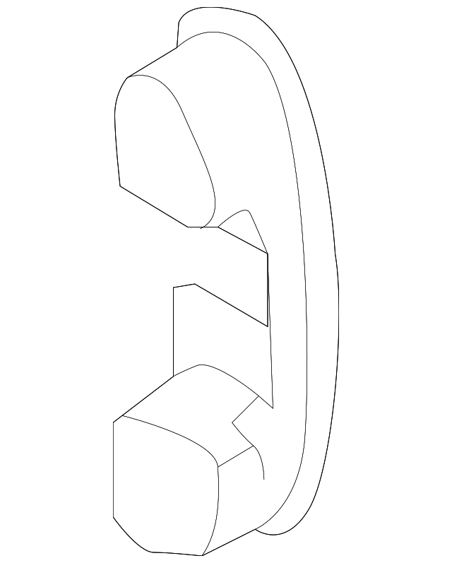 Door Check Cover - Kia (81335-3Z000)