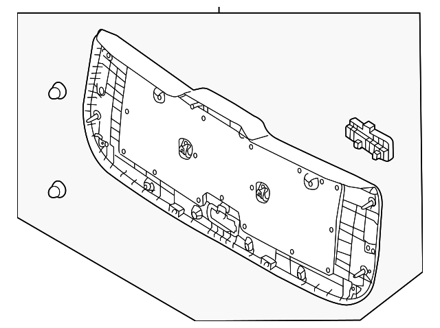 Trim Panel - Kia (81750-B2000EQ)