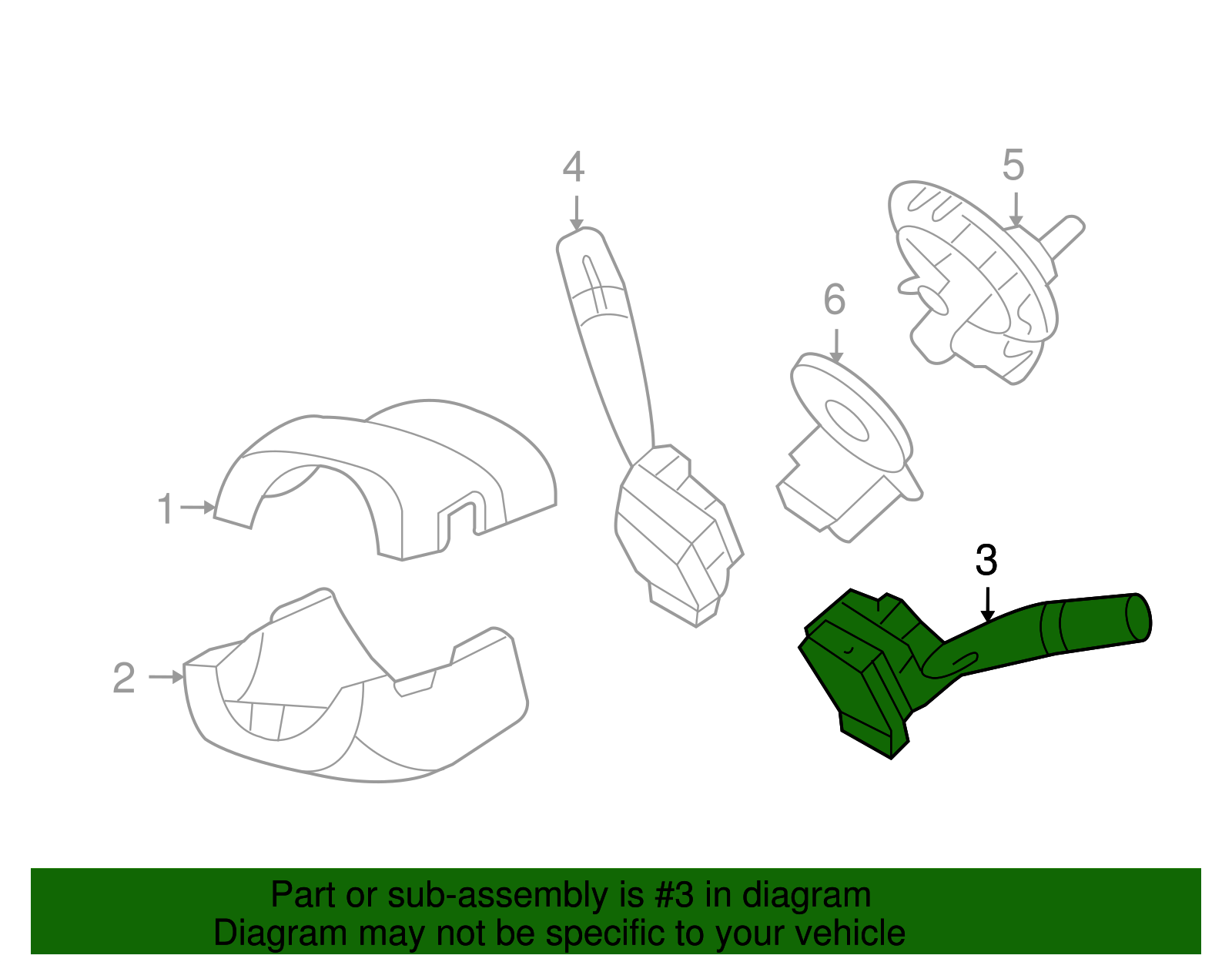 Headlamp Switch - Kia (93410-4D200)
