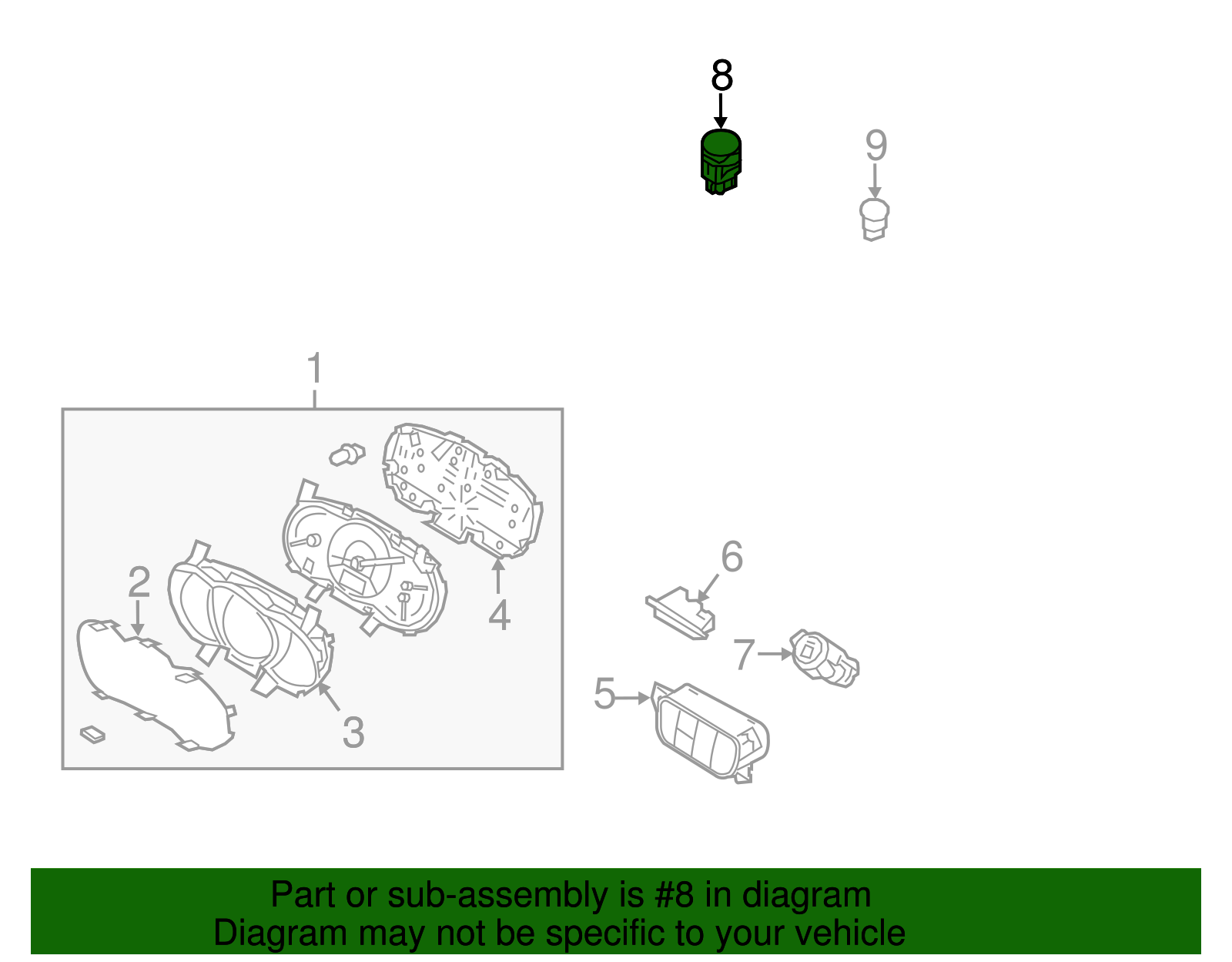 Light Sensor - Kia (97253-C5000)