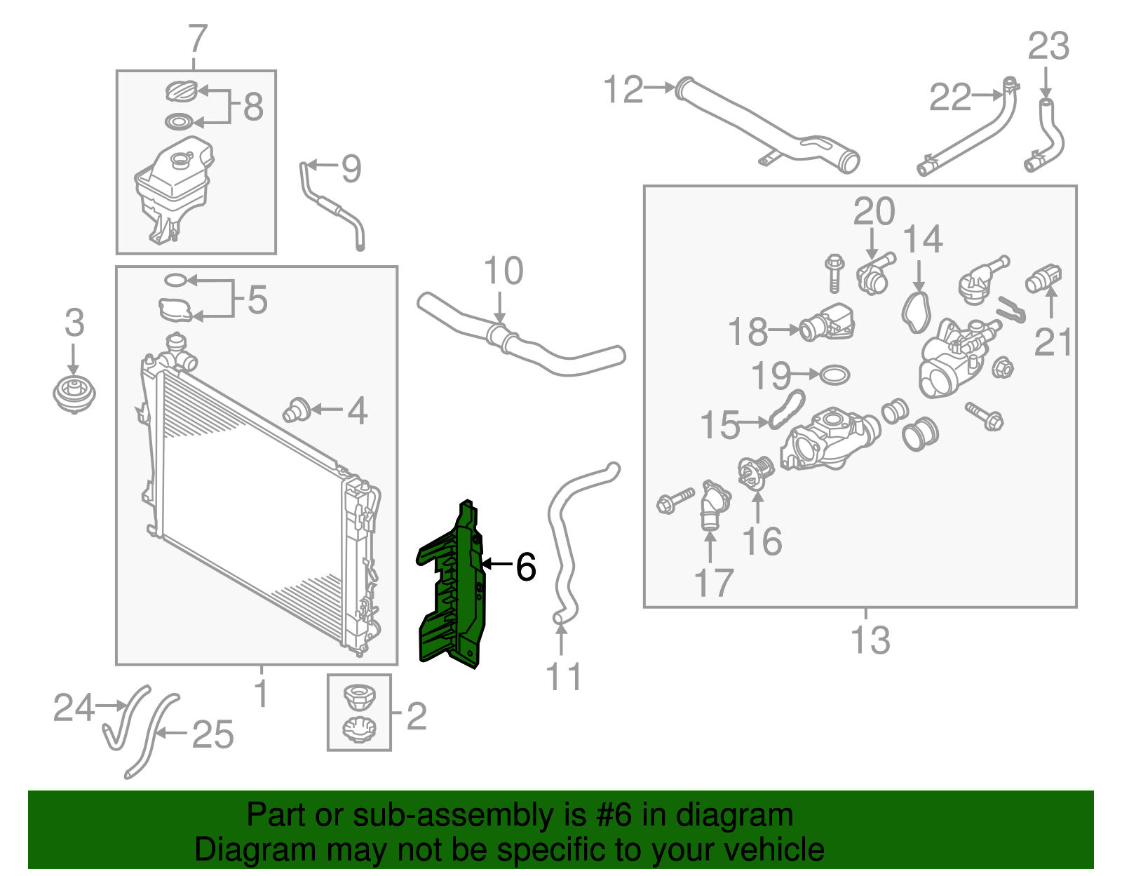 Air Guide - Kia (29136-3R500)